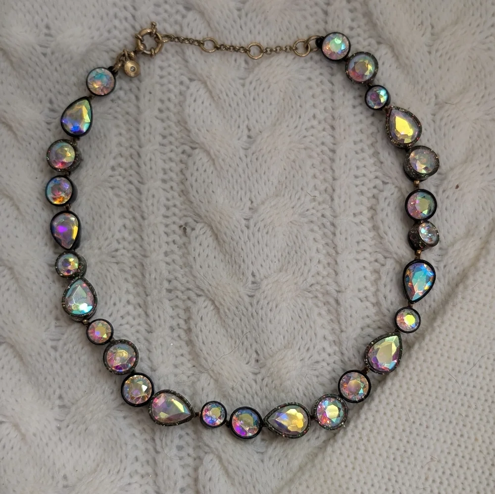 ⭐ RARE ⭐ Brulee J.Crew Sea Glass Necklace - Picture 3 of 9